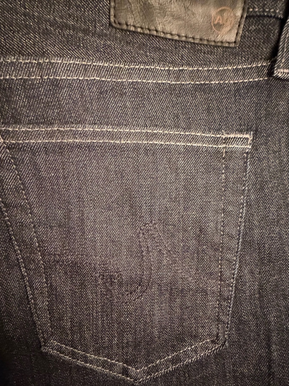 Ag Adriano Goldschmied Men's Slim Straight Jeans - Indigo Denim